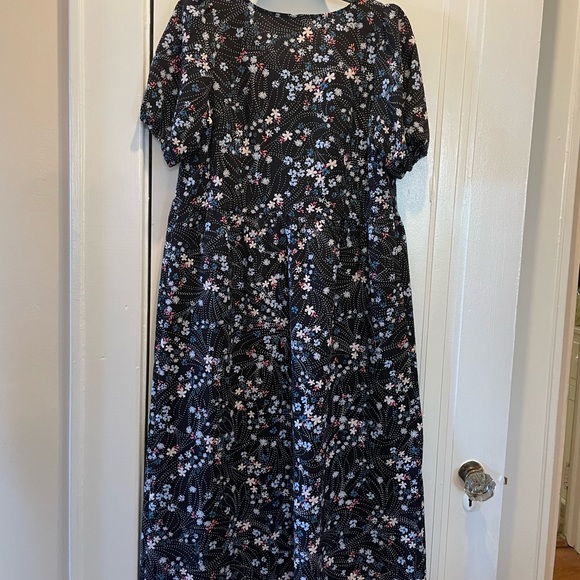 Loft viscose dress size S shirt sleeve new NWT - Picture 3 of 5